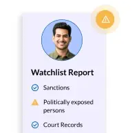 Screen Against Sensitive Watchlists